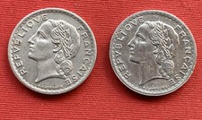 lotto 2 monete Francia 5