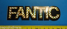 FANTIC - adesivo-sticker anni '80 - NUOVO-NEW -A20