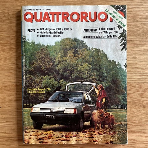 Quattroruote 337 novembre - quattroruote,