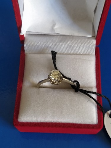 Anello oro con diamante - oro,