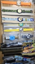 ?? Swatch Lotto Stock 7 OROLOGI + 20 CINTURINI 
