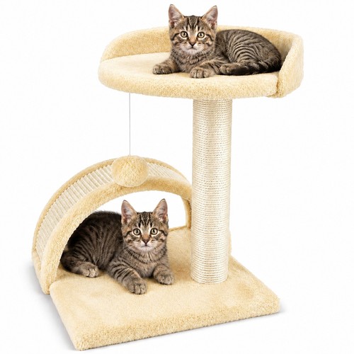 Tiragraffi per gatti - beige, con