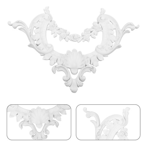 Angolo soffitto fiori intaglio