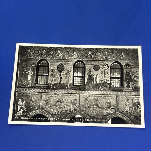 Adamo eva mosaici monreale - ed,