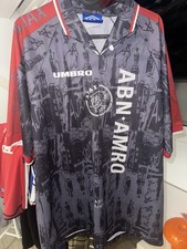 Maglia retrò Ajax Amsterdam, Umbro, taglia XL, 1996/1997