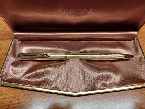 Penna biro aurora laminata - biro, oro