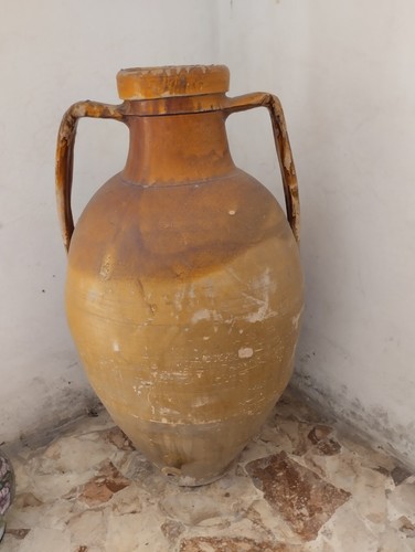 Orcio terracotta antico - di,