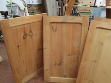 ANTA  SPORTELLO IN PINO  54 X 94 cm  COSTRUITO CON LEGNO VECCHIO