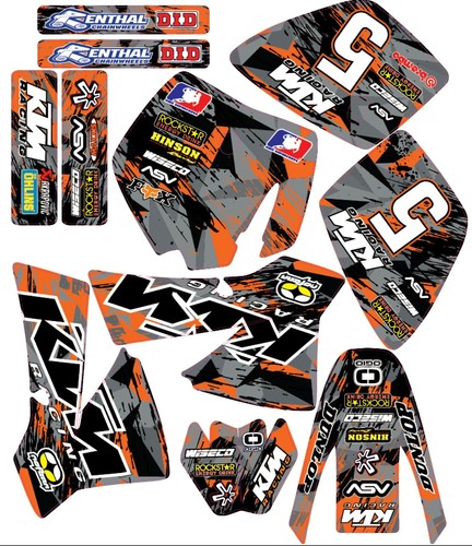 Adesivi ktm sx50 - adesivi,