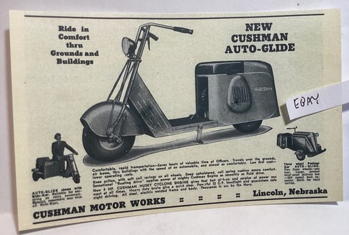 Early cushman motor - early, works