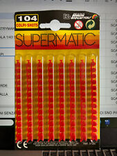 strisce COLPI ARMI GIOCATTOLO 104 COLPI pistole giocattolo EDISON SUPERMATIC
