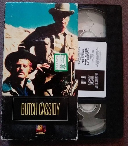 Vhs butch cassidy film azione - cassidy,