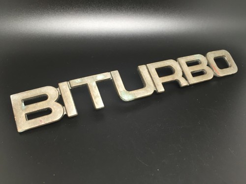 Maserati biturbo logo sigla - maserati,