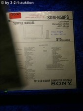 Manuale Di Servizio Sony SDM
