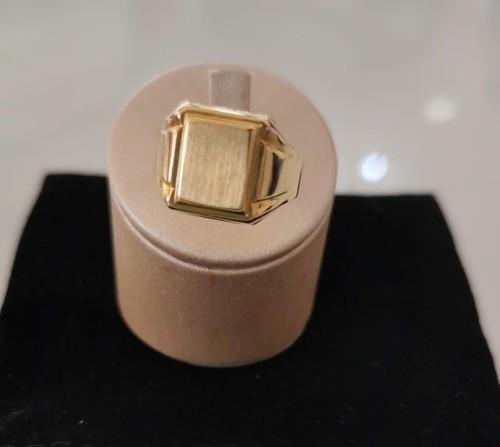 Anello uomo scudo oro - scudo, in
