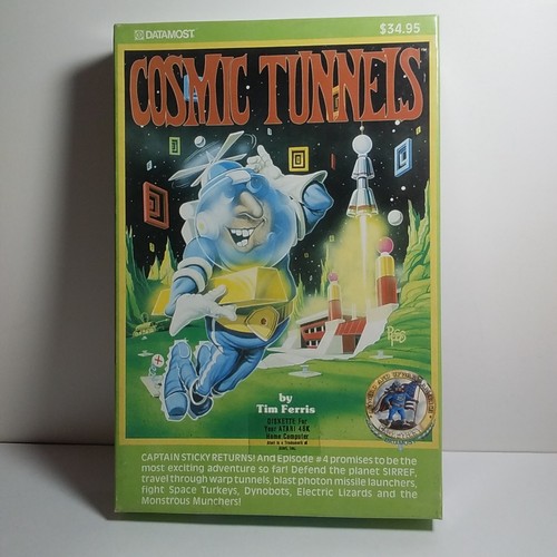Cosmic tunnels atari 400 800 - cosmic,