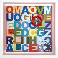 ALIGHIERO BOETTI - Omaggio d’autore di MILO - MANZONI: QUEL RAMO DEL LAGO... -