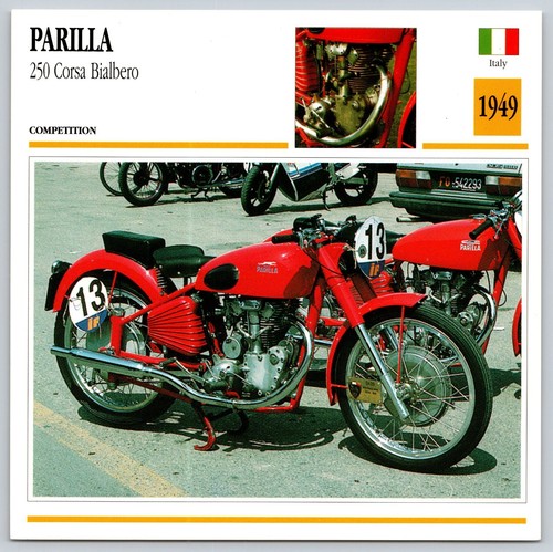 Scheda moto parilla 250 - moto,