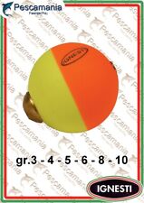 Galleggiante trota pallina piombata gr.3-4-5-6-8-10 sfera palla