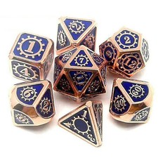 7pcs dadi poliedrici - poliedrici, in