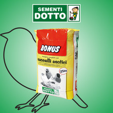 Mangime per uccelli esotici