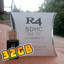 [32 Gß]⭐ R4 DS 2DS 3DS 5000 GIOCHI SCHEDA MEMORIA COMPATIBILE ADATTATORE USB