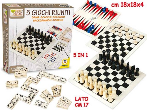 Cinque giochi riuniti - cinque,