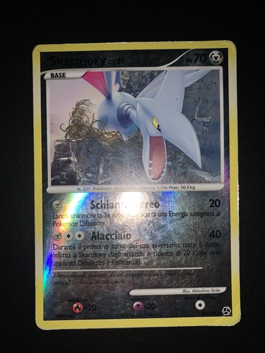Carta pokémon skarmory - pokémon,