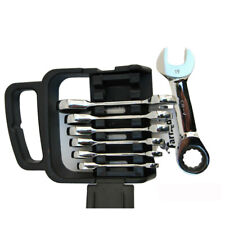 SET CHIAVI CHIAVE CRICCHETTO NANE CORTE COMBINATE 7PZ CROMO VANADIO 8-19mm OX186