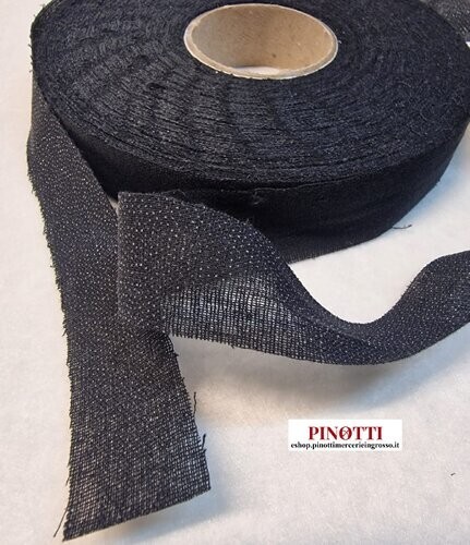 Nastro termoadesivo nero - nastro,