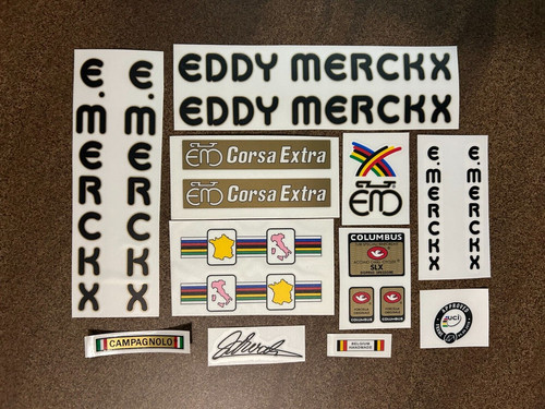 Set decalcomanie eddy merckx - decalcomanie,