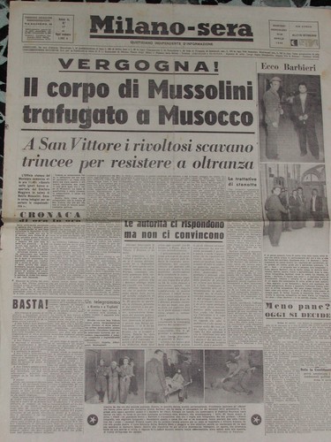 Milano sera trafugato il - trafugato,