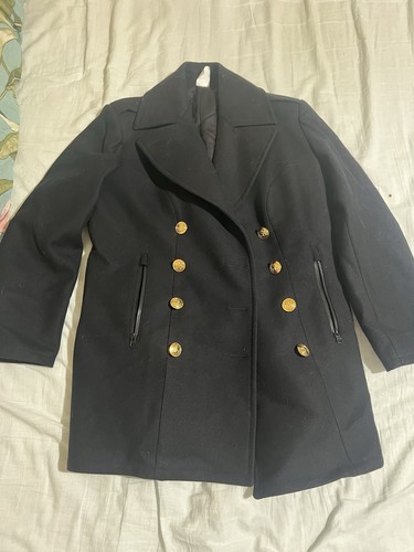 Cappotto doppio petto marina - petto,