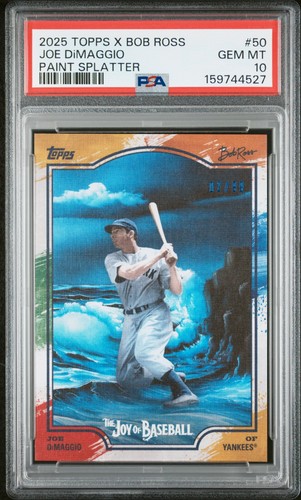 2025 topps bob ross joe - topps, x