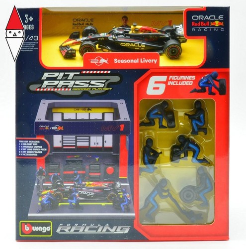 Burago red bull - red,