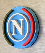 Calamita Napoli Tricolore – Orgoglio PartenopeoCalamita rotonda di circa 5,5 cm