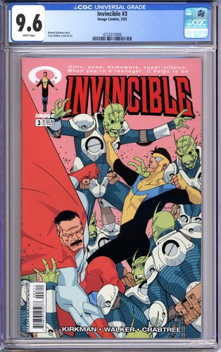 Invincible cgc 6 nm - #3, nm+