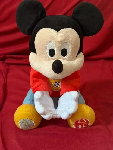 Peluche mickey mouse h30cm - peluche,