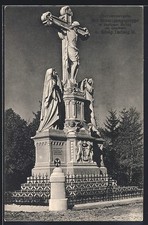 Cartolina Oberammergau, gruppo