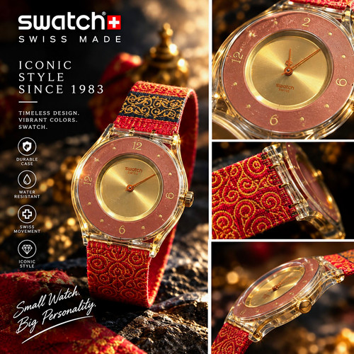 Orologio polso swatch - da,