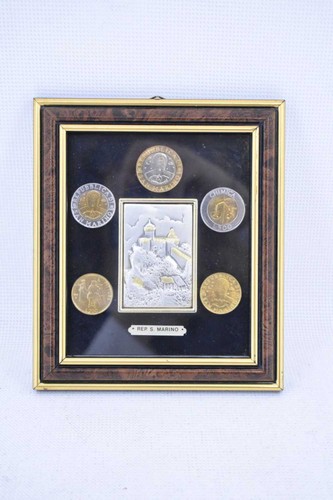 Monete lire san - san, marino