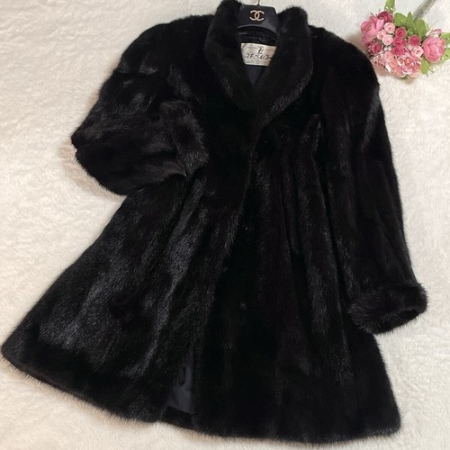 Cappotto pelliccia saga visone - pelliccia,