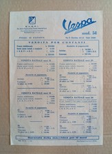1954 Piaggio Vespa mod. 54