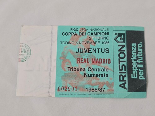 Biglietto juventus real madrid - biglietto,