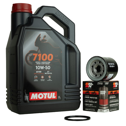 Cambio olio motul 7100 - 10w50, +