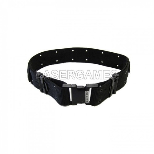 Cinturone con clips - con, black