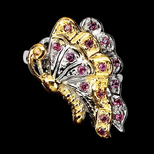 Anello farfalla argento - farfalla, in