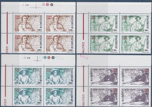 Romania 1999 personaggi - romania,