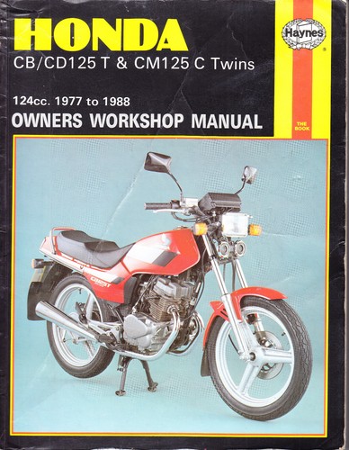 Manuale officina honda cb125 - manuale,