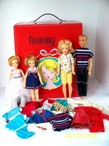 Lotto famiglia bambole tammy - lotto,
